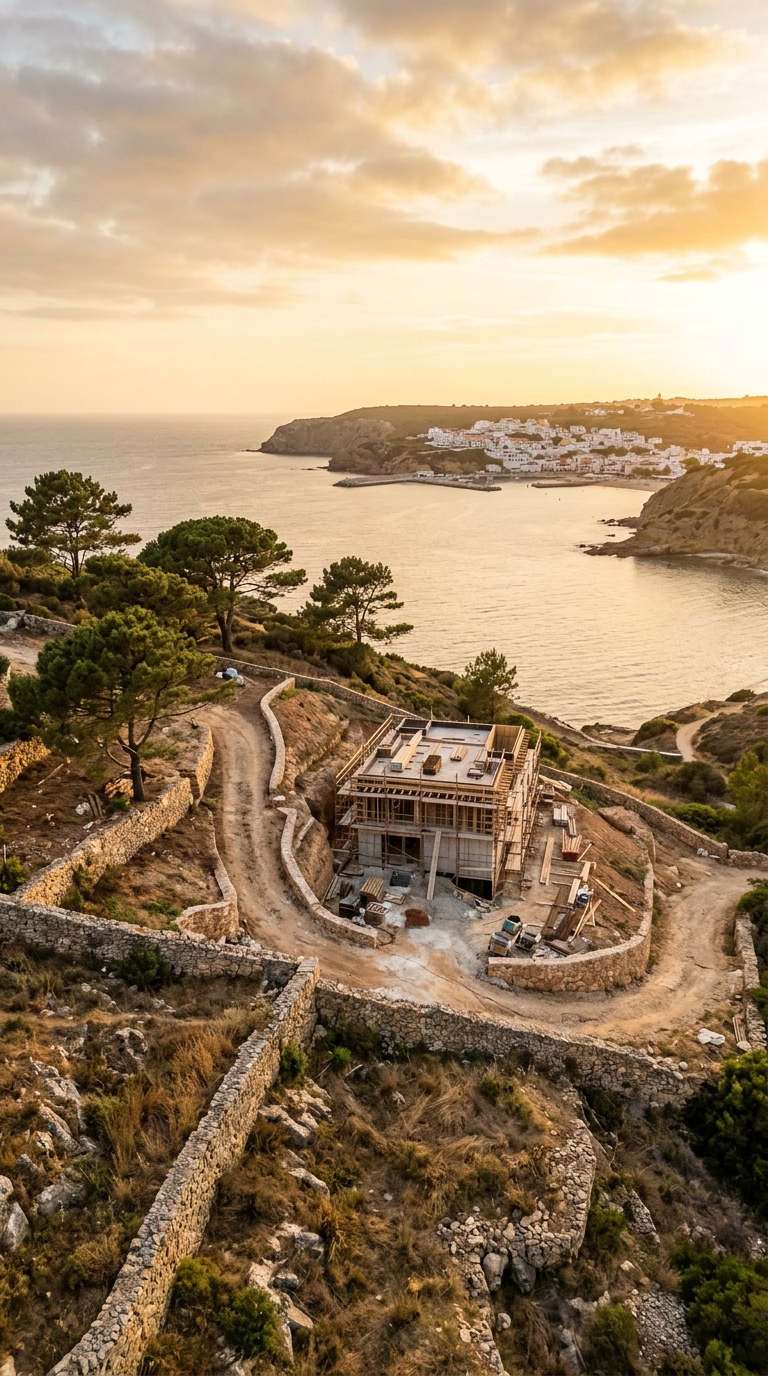 Development on the Portuguese coast